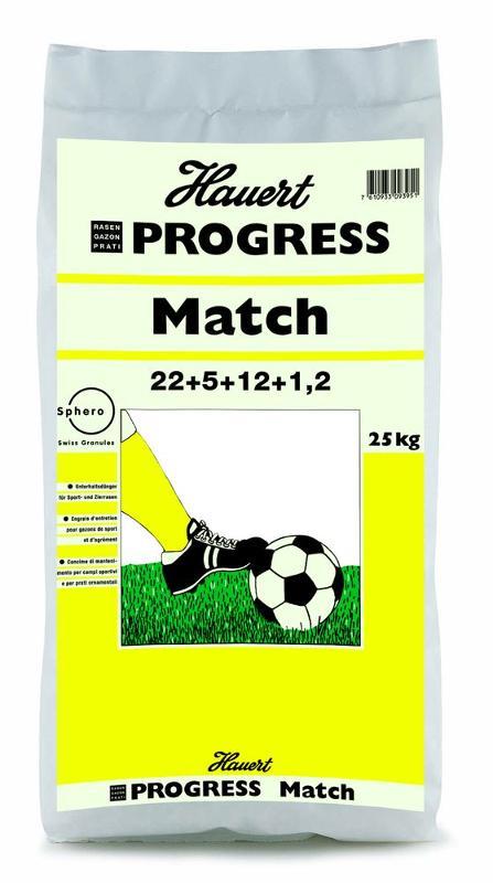 Rasenpflege Dünger Hauert Match Progress 1kg